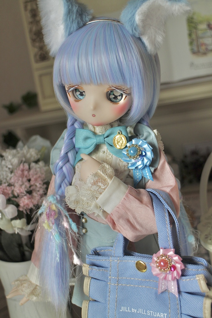 10cm〜ぬい・ドール用ロゼットブローチ