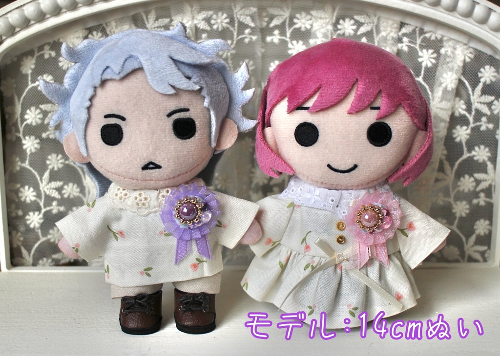 ぬい用ロゼット(シースルー)