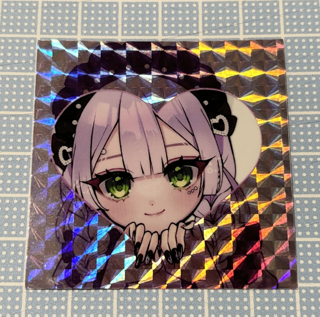 ハートメイドホログラムステッカー