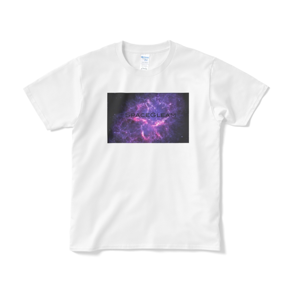 SpaceGleamのかに星雲Tシャツ