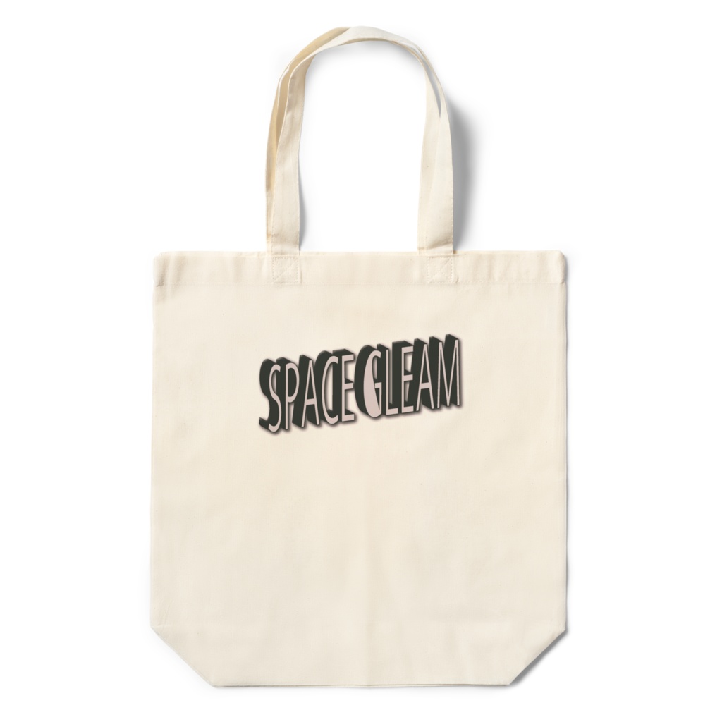 SPACEGLEAM　3Dロゴ　エコバッグ