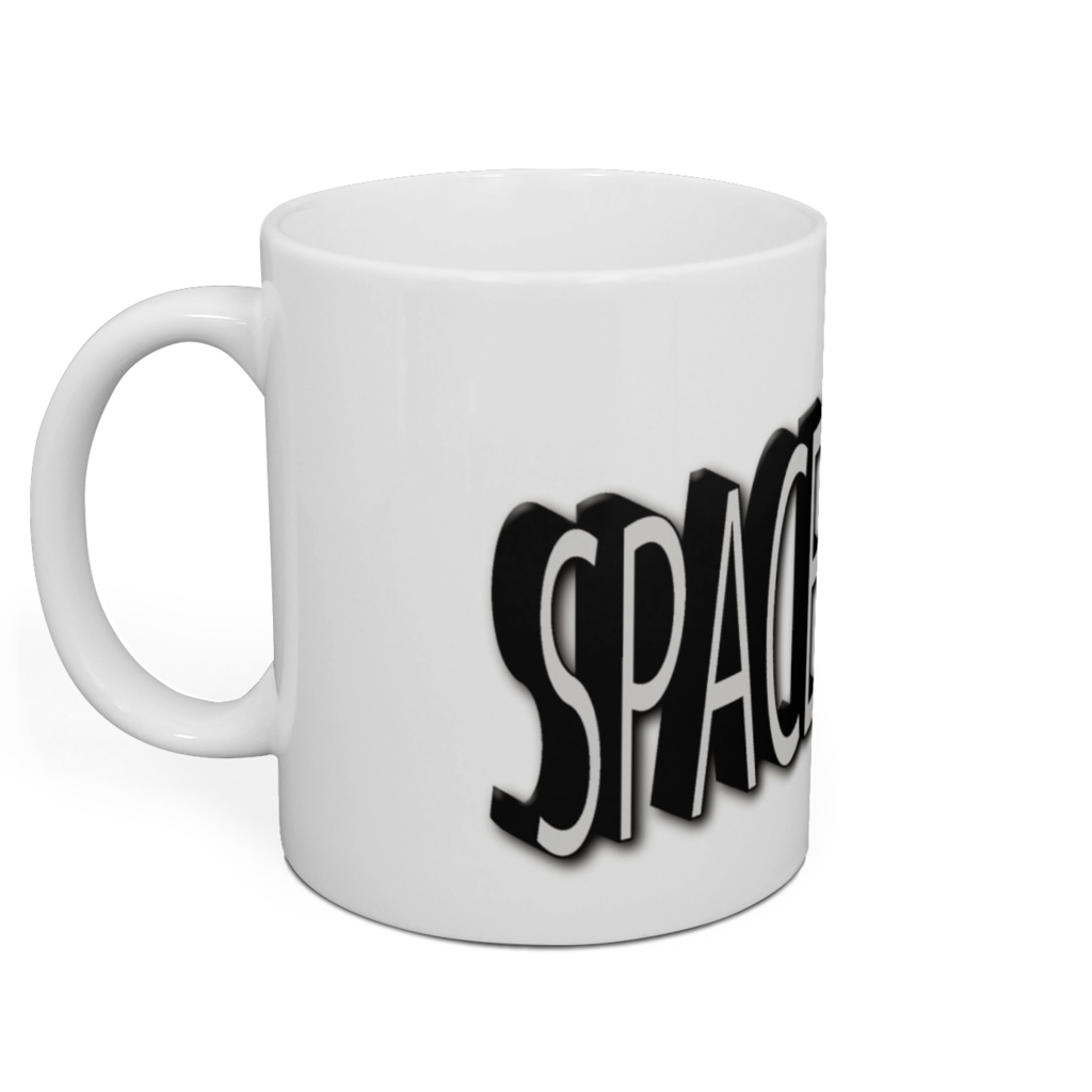 SPACEGLEAM 3Dロゴ マグカップ