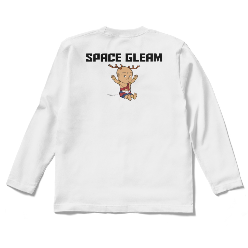 せんとくんとSPACE GLEAMのコラボロンT バックプリント