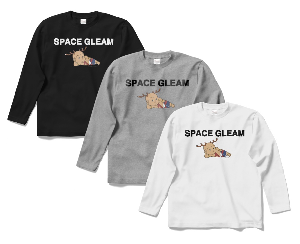 一休みせんとくんとSPACE GLEAMコラボ　フロントプリント