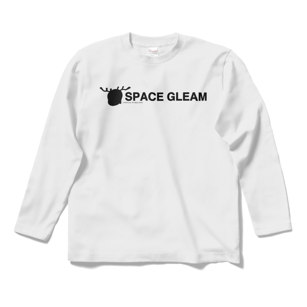 シルエットせんとくんとSPACE GLEAMコラボ　フロントプリント