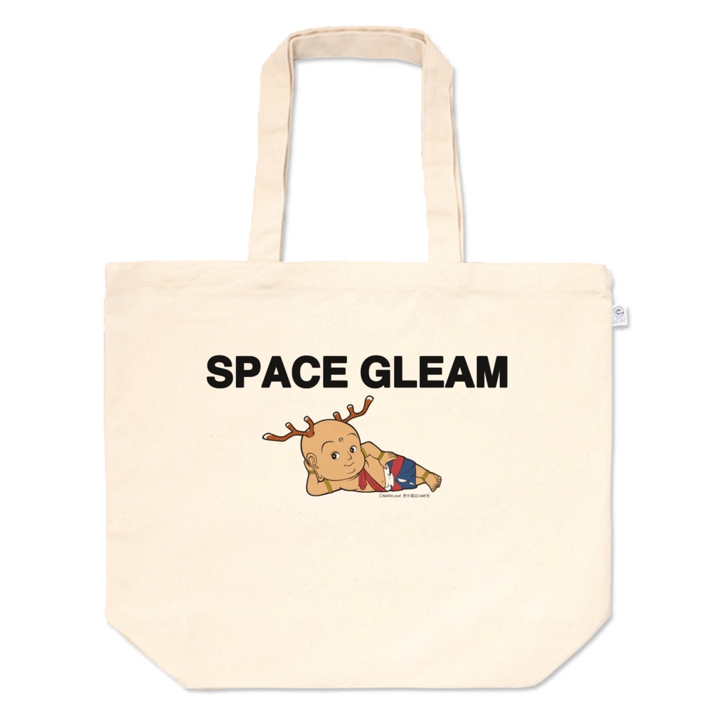 一休みせんとくんとSPACE GLEAMコラボトート