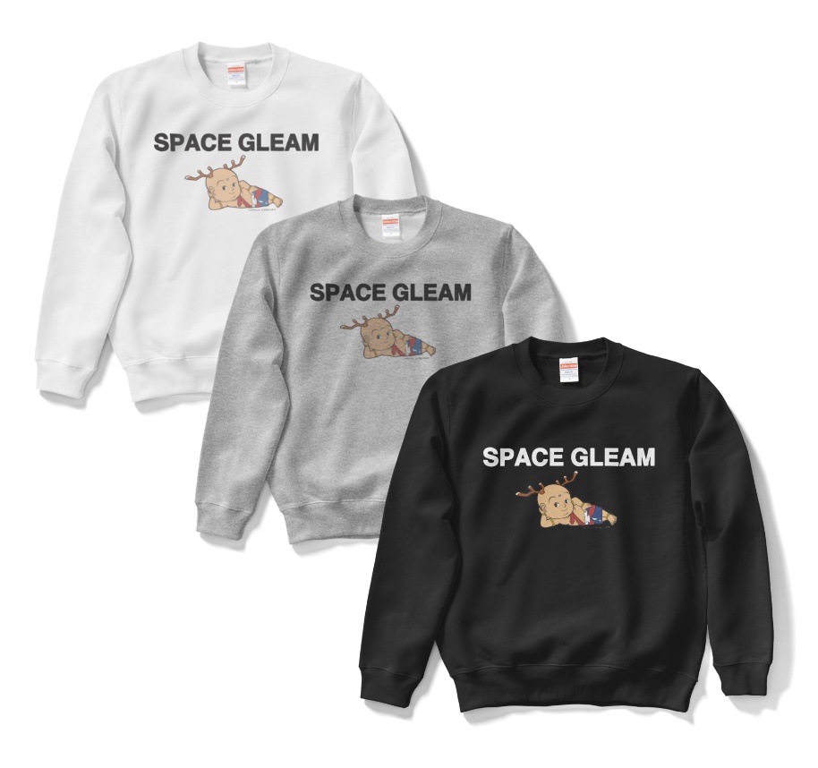 一休みせんとくんとSPACE GLEAMコラボスウェット