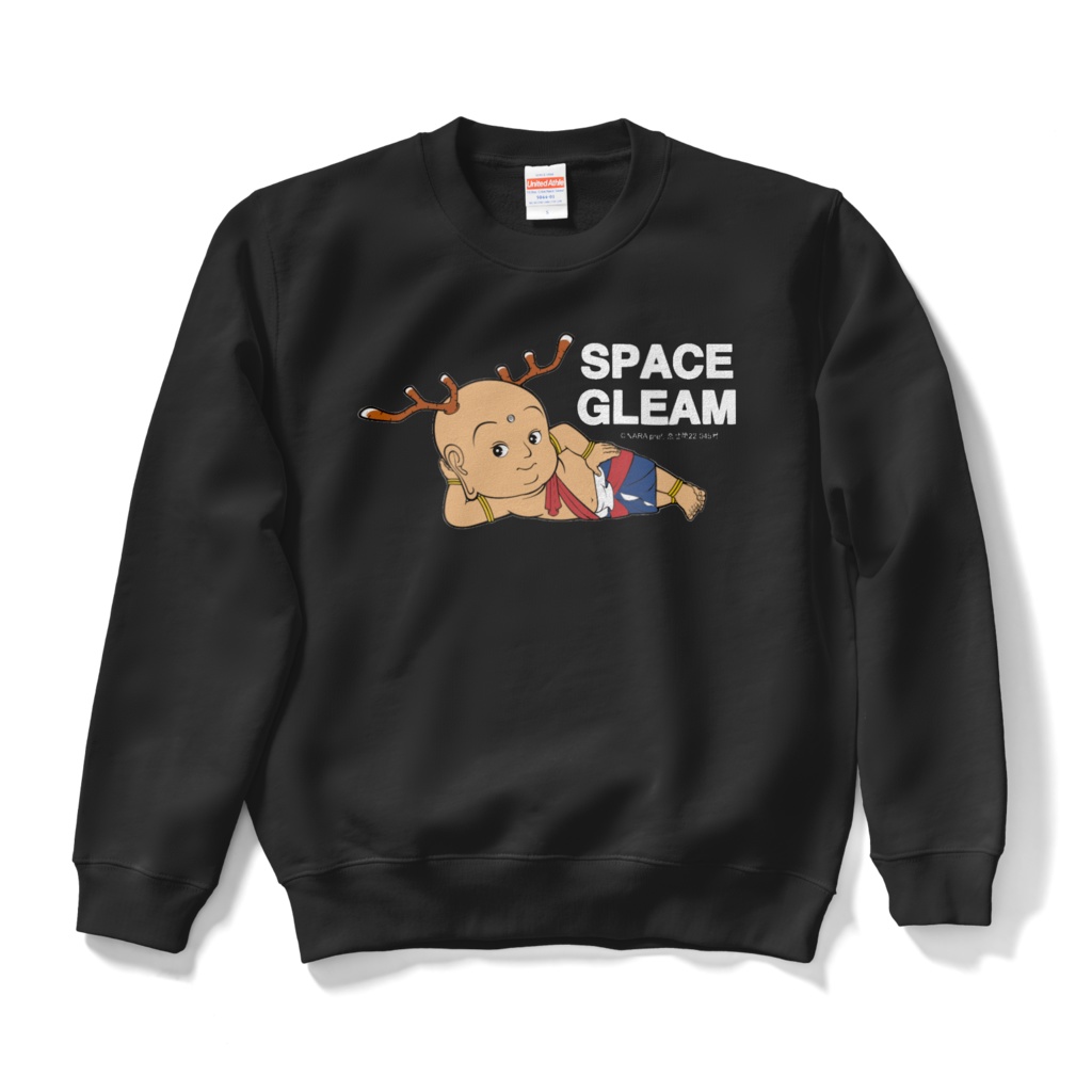 一休みせんとくんとSPACE GLEAMコラボスウェット