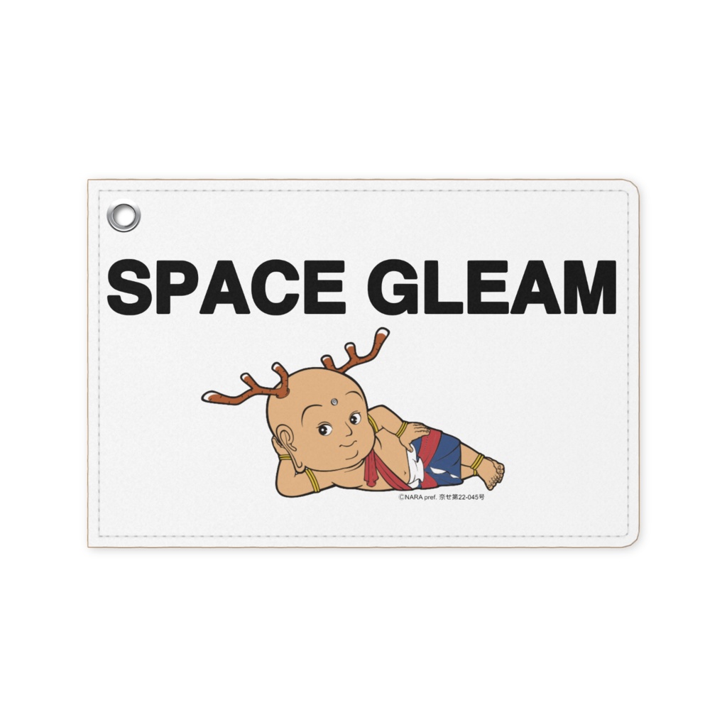 SPACE GLEAMとせんとくんのコラボ　パスケース