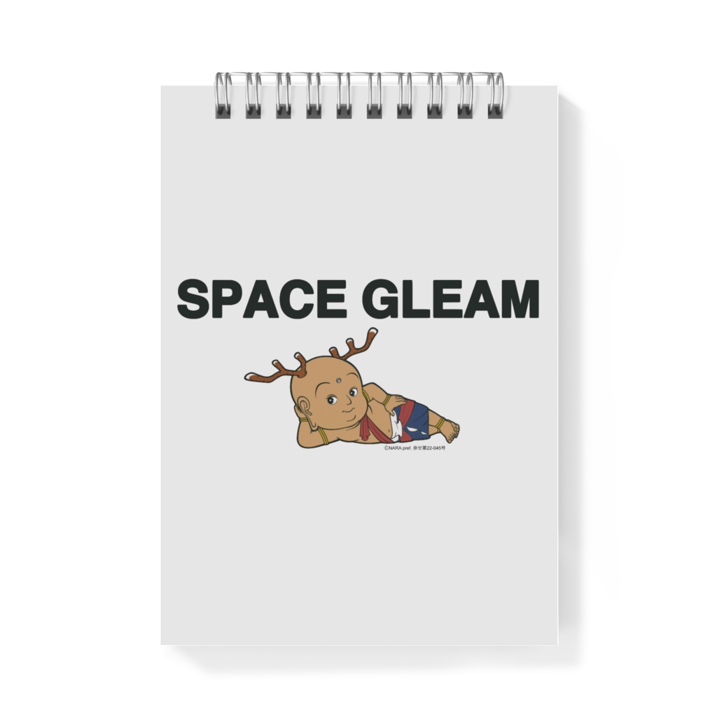 SPACE GLEAMとせんとくんコラボ メモ帳