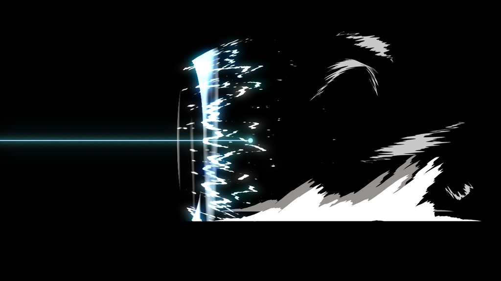 【AfterEffects】プロジェクトファイル - アニメ風のエネルギー砲エフェクト