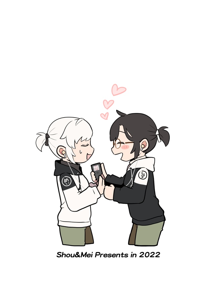 原創百合四格漫畫 「傾心」