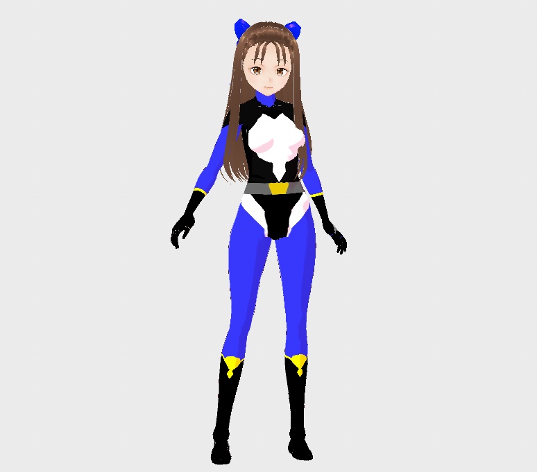 VRoid用花のくの一組コス