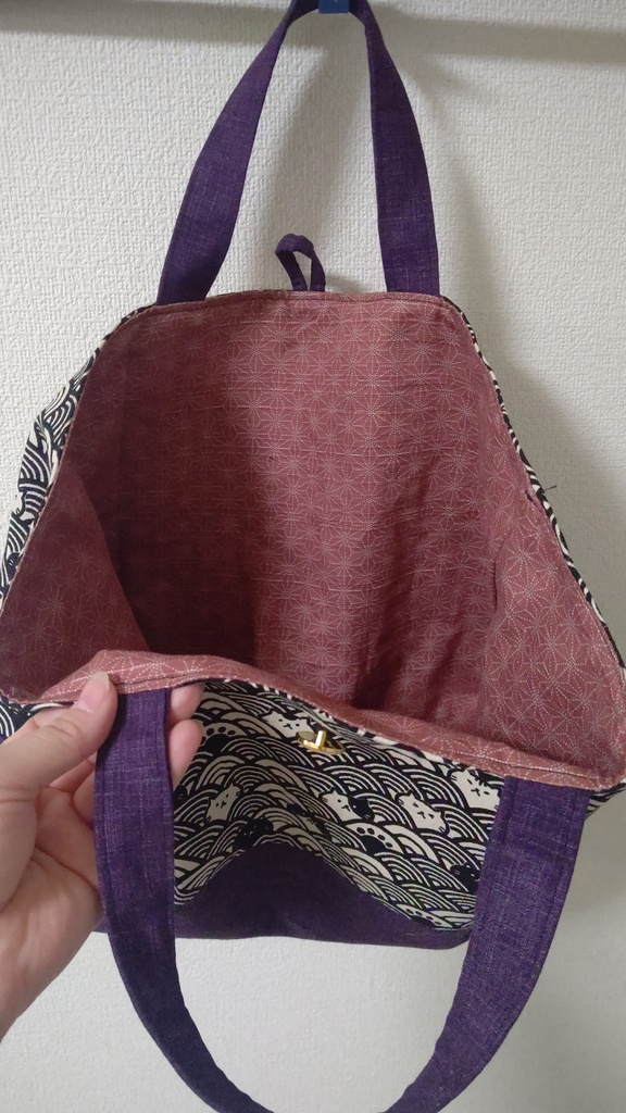 土方さんイメージトートバッグ(ねこ)