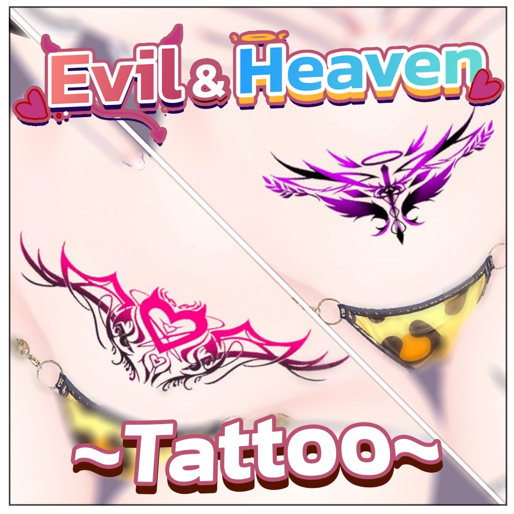 【入れ墨 】Evil&Heaven Tattoo~