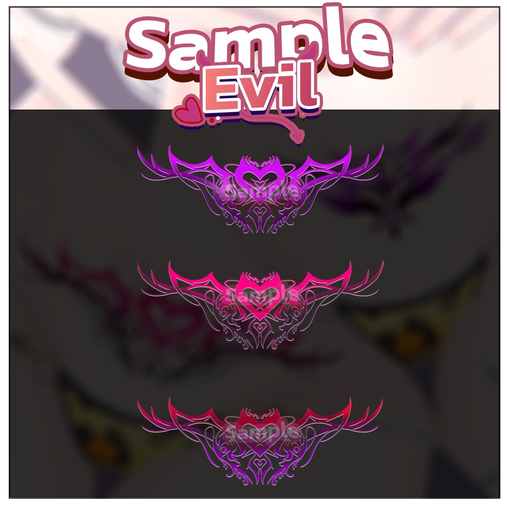 【入れ墨 】Evil&Heaven Tattoo~