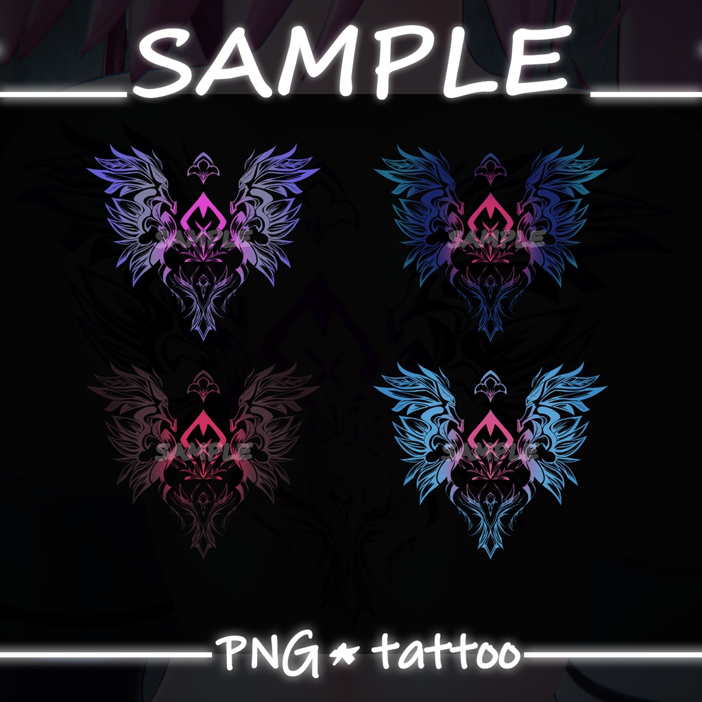 【タトゥー PNG】~Blossom Awakening~Tattoo