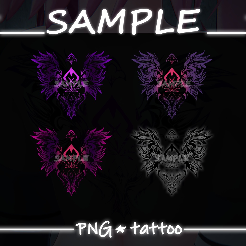 【タトゥー PNG】~Blossom Awakening~Tattoo