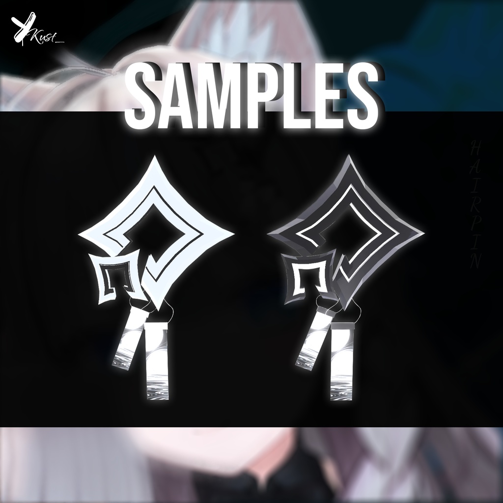 【VRChat】~Astral Mirror Hairpin