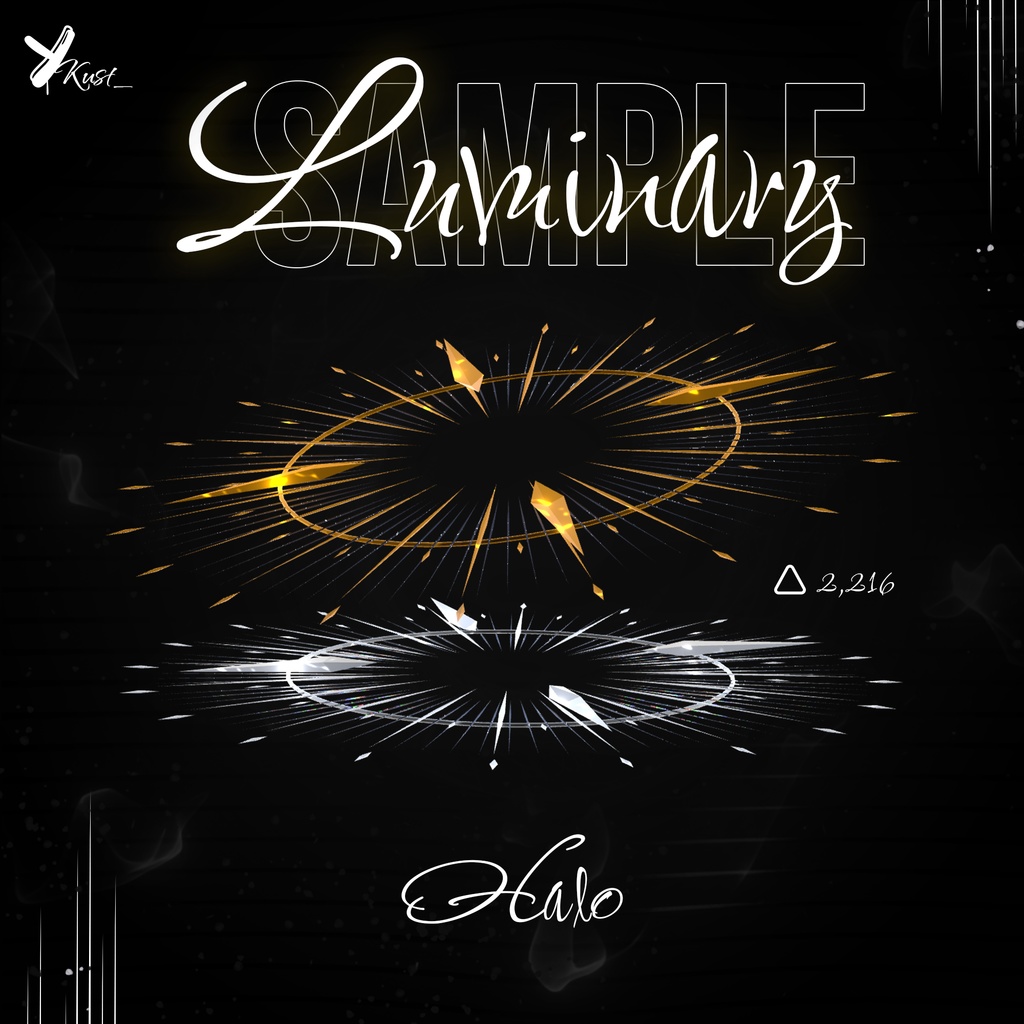 【VRChat】~Luminary Ring Halo ~