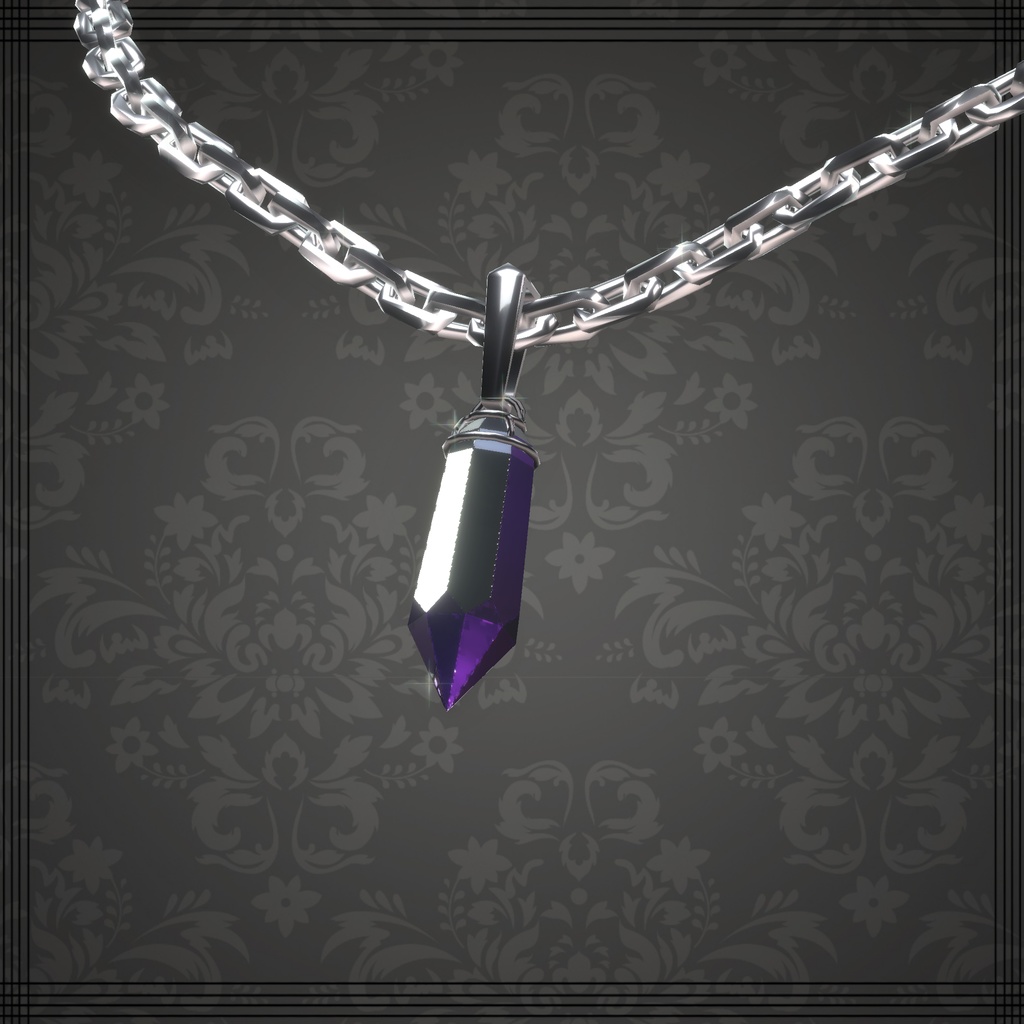 SIMPLE4 Men`s NECK LACE 🍀【多数アバター対応】