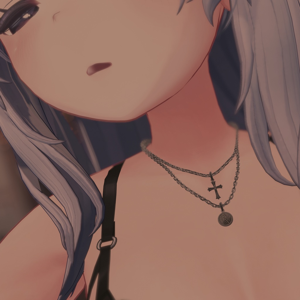 SIMPLE4 Men`s NECK LACE 🍀【多数アバター対応】