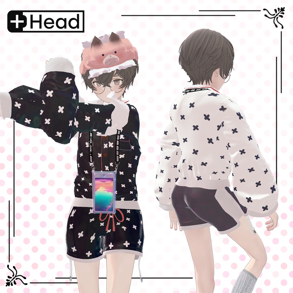 Rota Nightwear💛【7アバター対応】ペアパジャマ