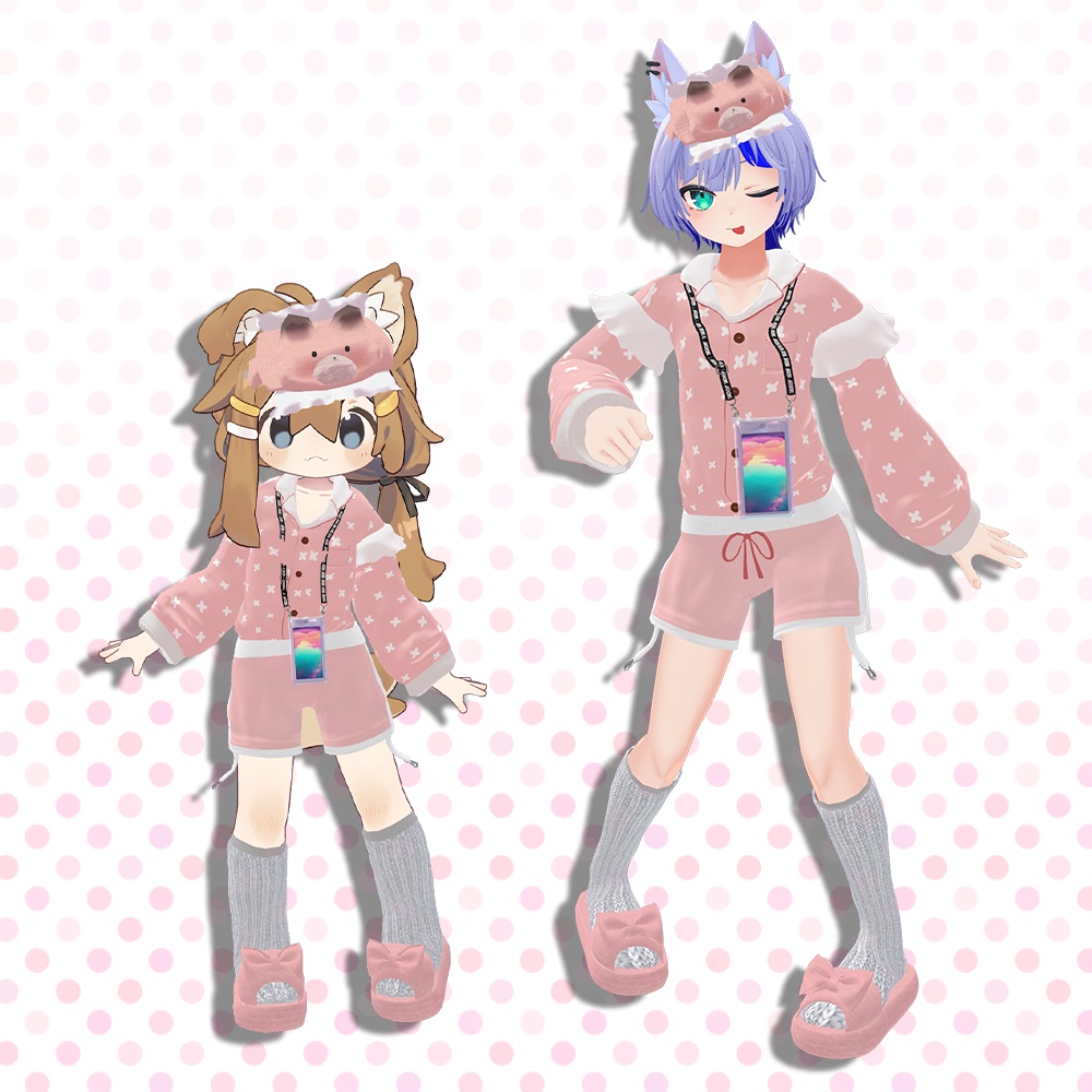 Rota Nightwear💛【7アバター対応】ペアパジャマ