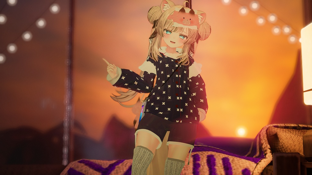 Rota Nightwear💛【7アバター対応】ペアパジャマ