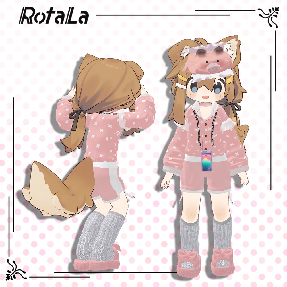 Rota Nightwear💛【7アバター対応】ペアパジャマ