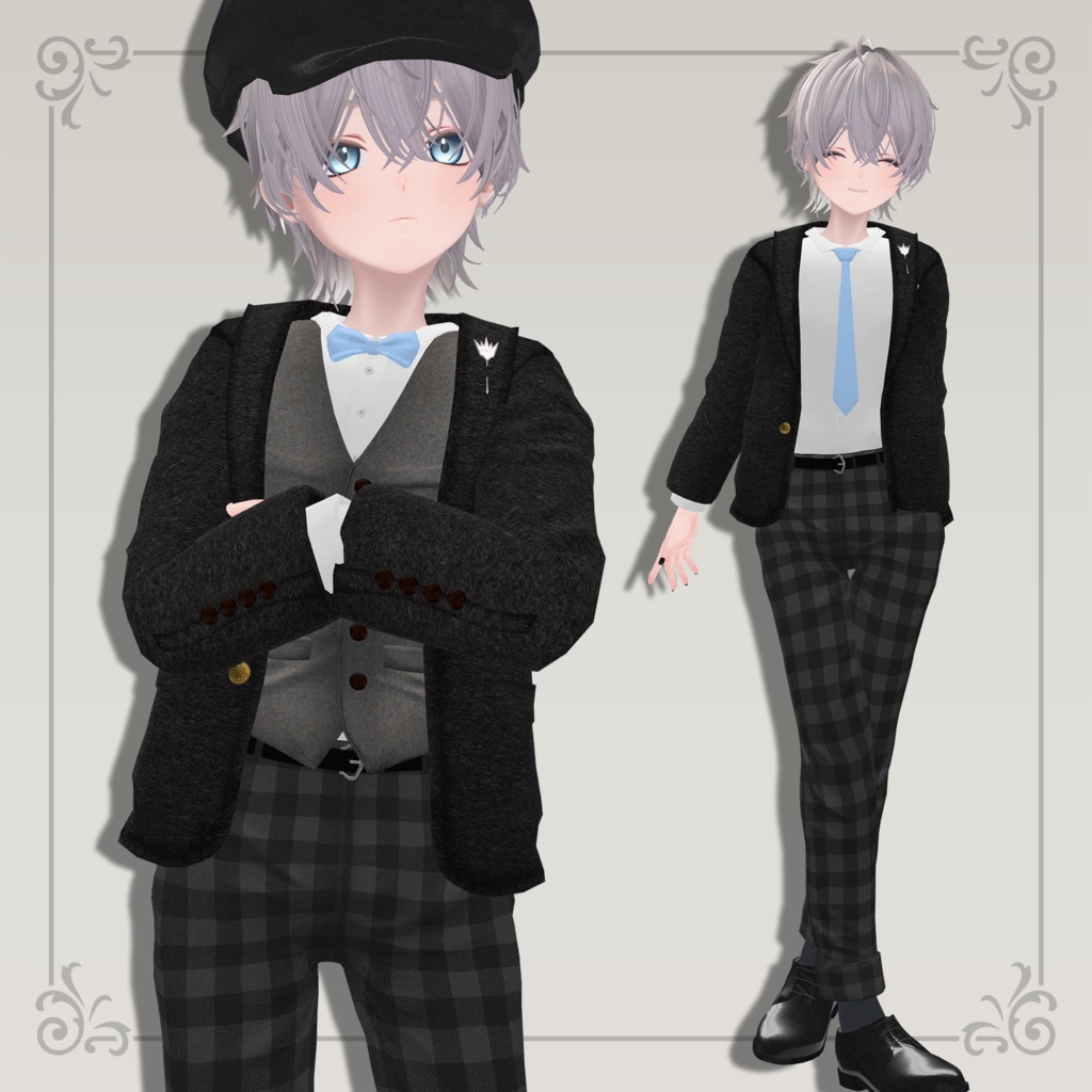 NSBOY2.0【Kuuta/Haolan/+Head】MA対応 少年探偵風衣装