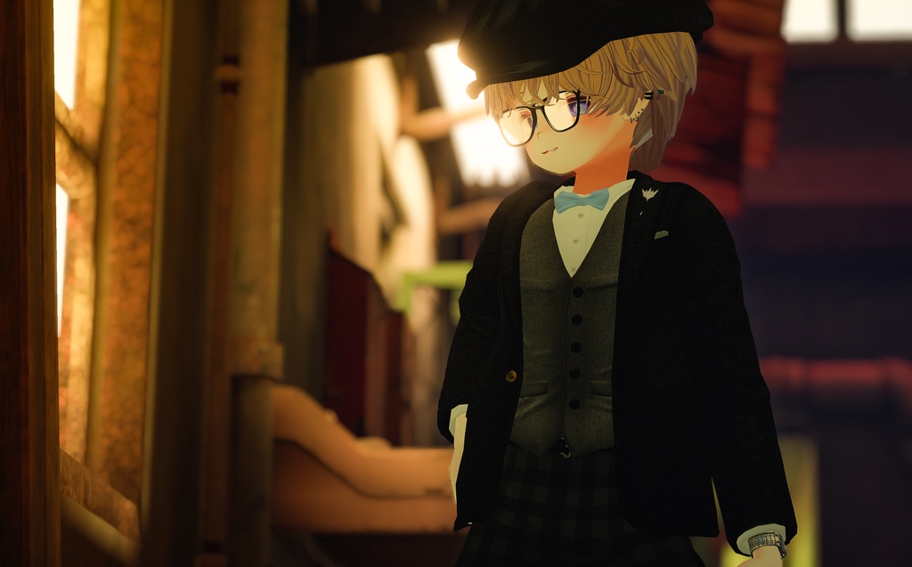 NSBOY2.0【Kuuta/Haolan/+Head】MA対応 少年探偵風衣装