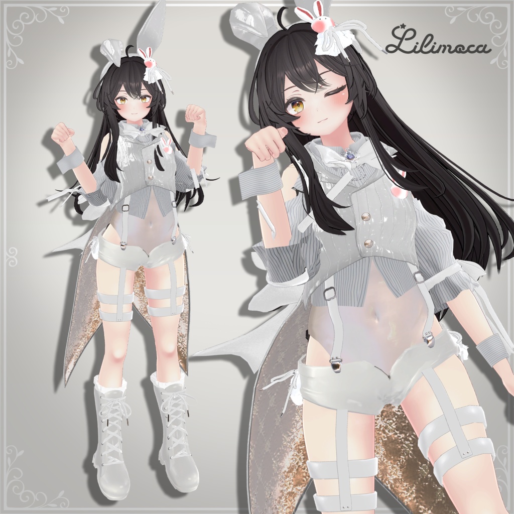 MiracleBunny💛【12アバター対応】少年バニー服