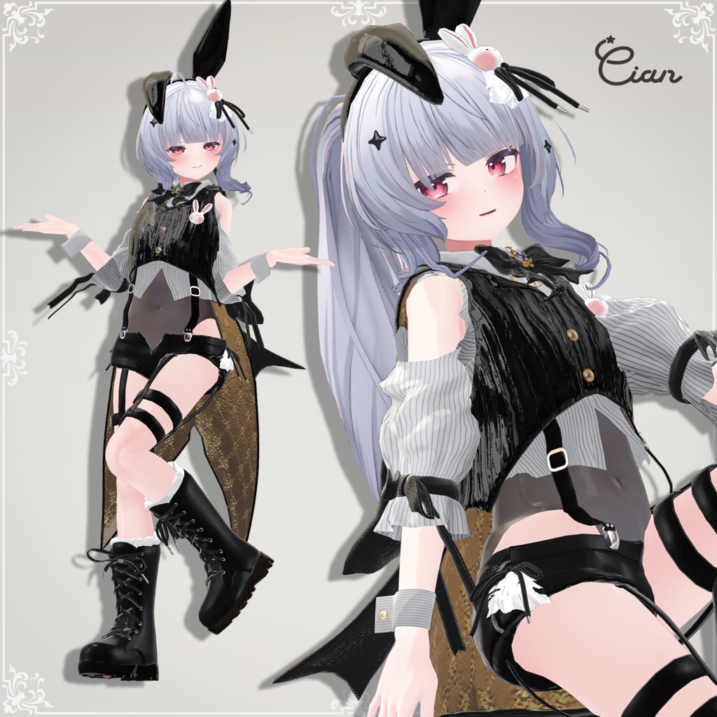 MiracleBunny💛【12アバター対応】少年バニー服