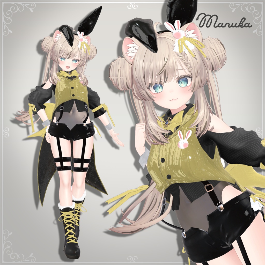 MiracleBunny💛【12アバター対応】少年バニー服