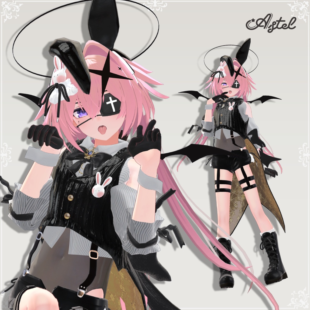 MiracleBunny💛【12アバター対応】少年バニー服