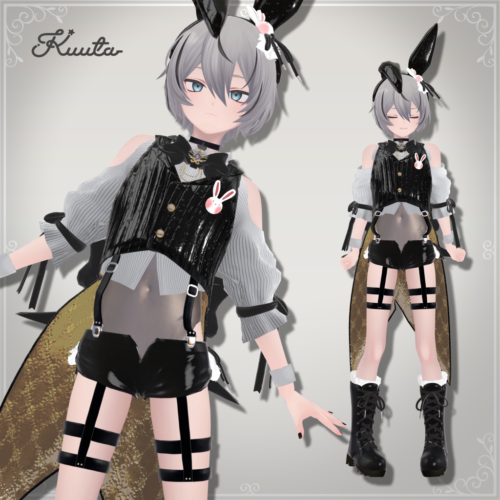 MiracleBunny💛【12アバター対応】少年バニー服