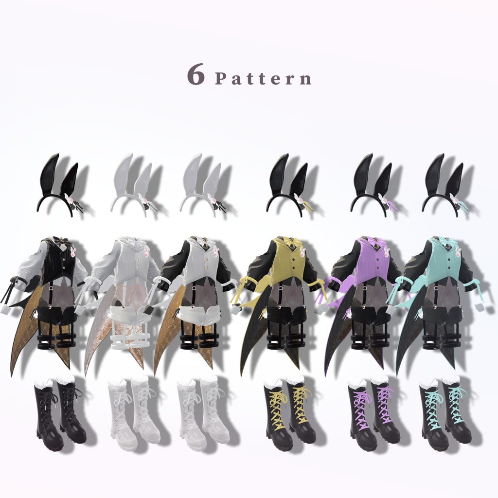 MiracleBunny💛【12アバター対応】少年バニー服