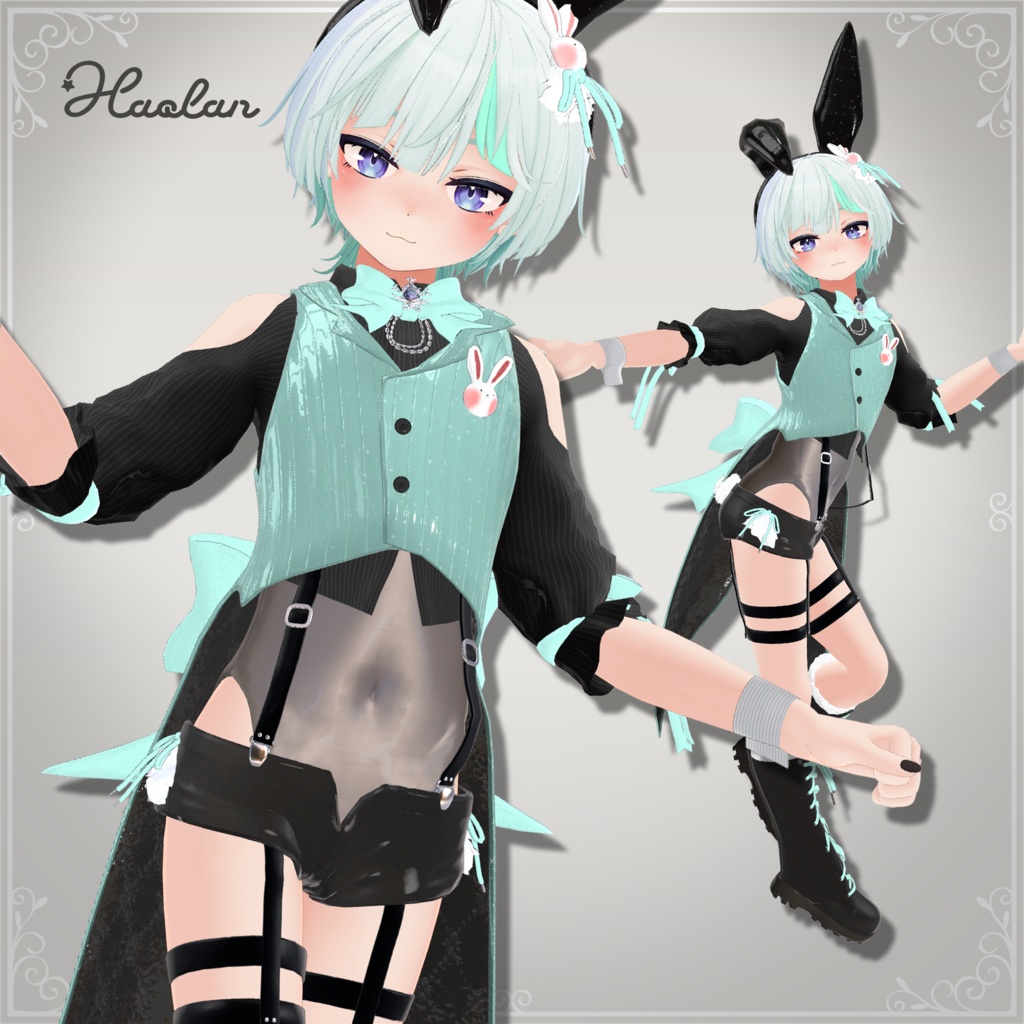 MiracleBunny💛【12アバター対応】少年バニー服