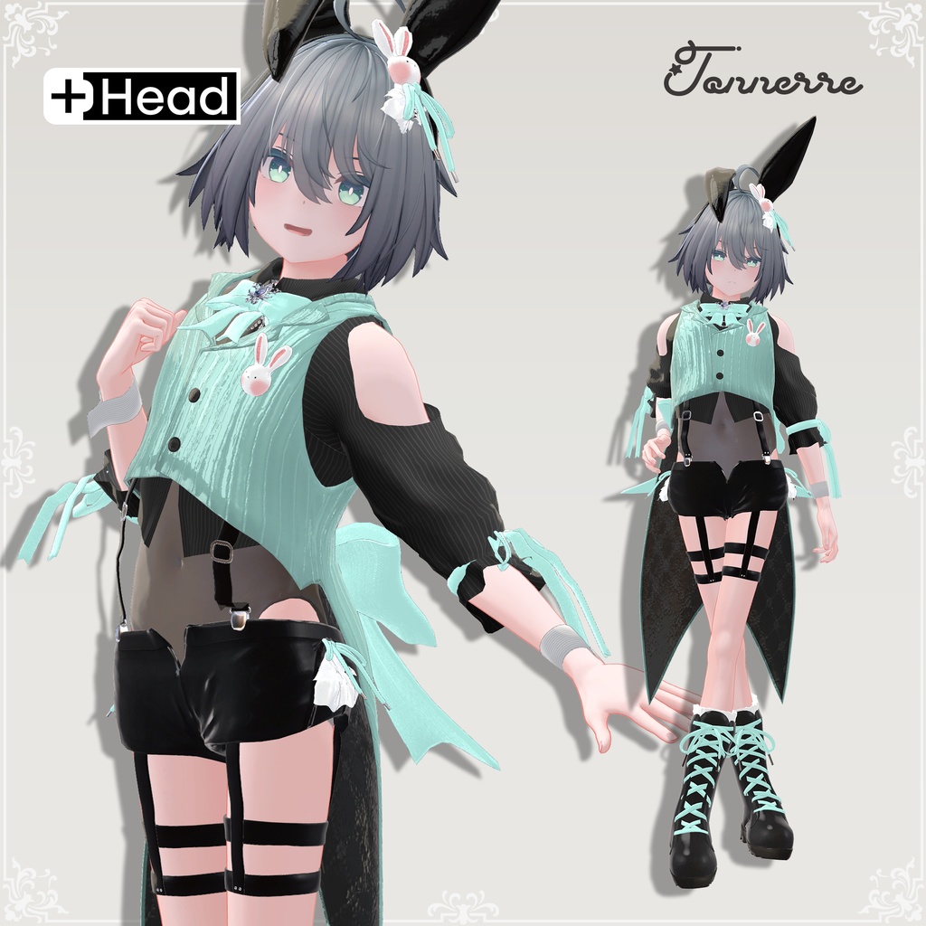 MiracleBunny💛【12アバター対応】少年バニー服