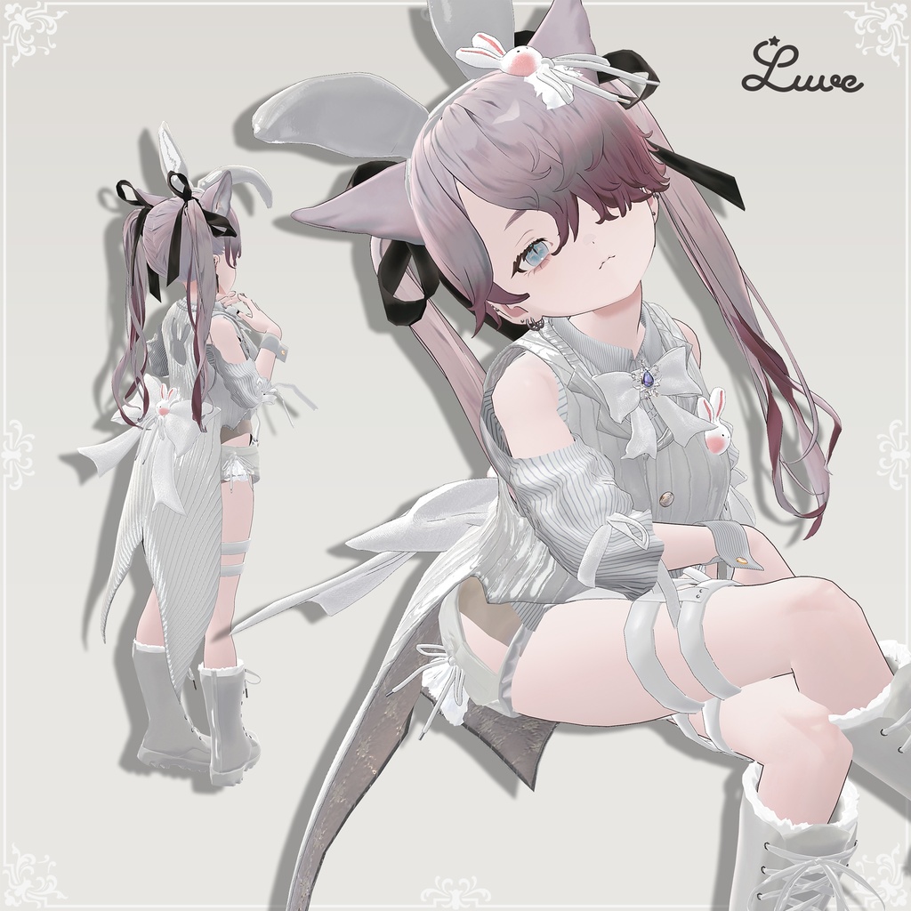 MiracleBunny💛【12アバター対応】少年バニー服