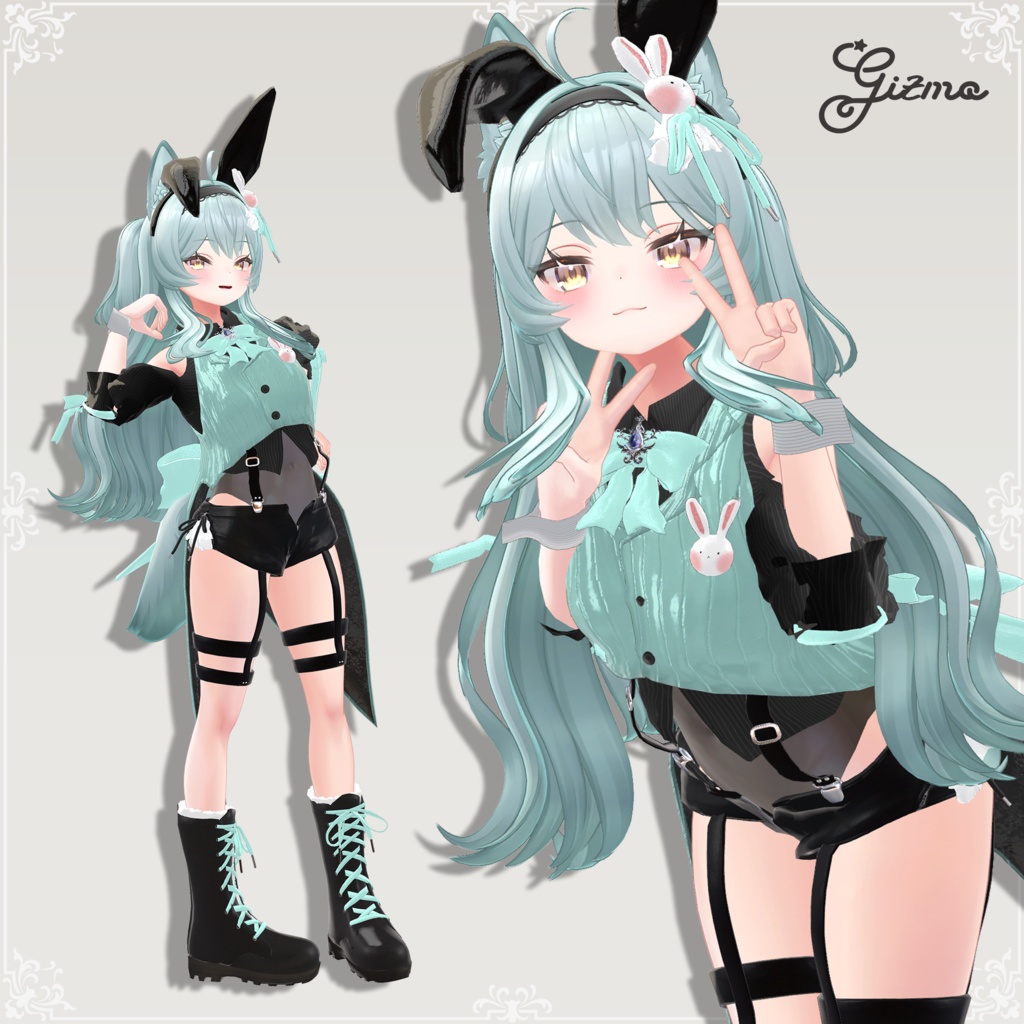 MiracleBunny💛【12アバター対応】少年バニー服