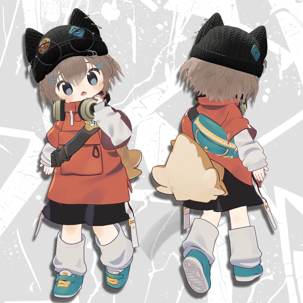 【Kuuta専用】SL+Casual style set(髪型/帽子/ヘッドフォン/サングラス)