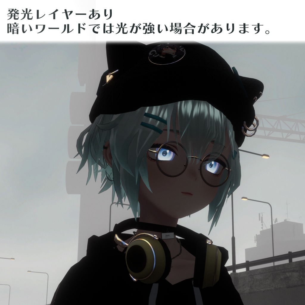 【まめひなた専用】SL+Casual style set(髪型/帽子/ヘッドフォン/サングラス)