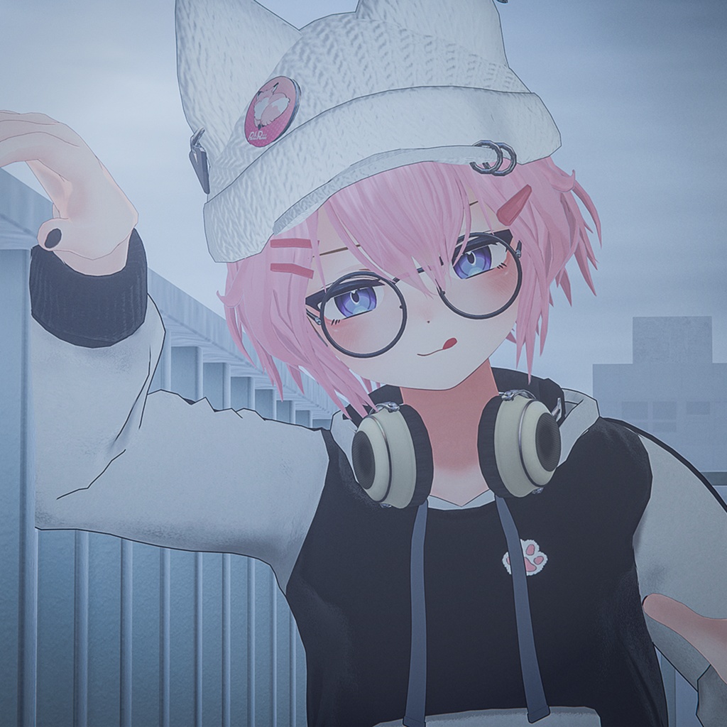 【まめひなた専用】SL+Casual style set(髪型/帽子/ヘッドフォン/サングラス)