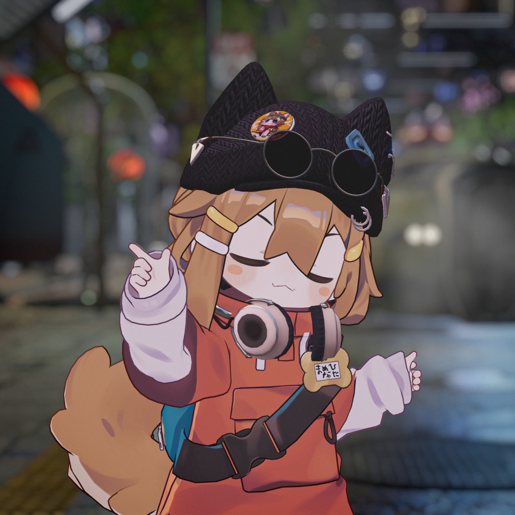 【まめひなた専用】SL+Casual style set(髪型/帽子/ヘッドフォン/サングラス)