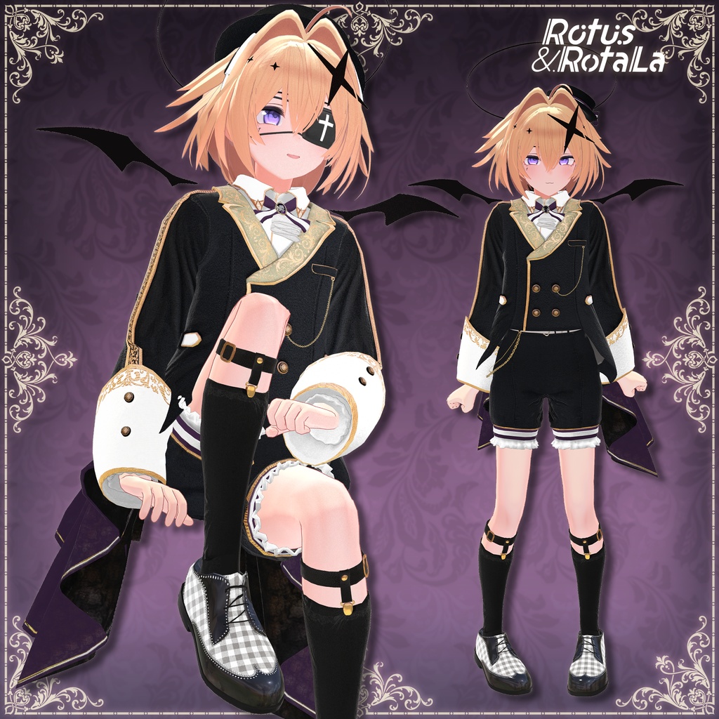 Loyal Sailfin💜【6アバター対応】王子ロリィタ服【MA対応】