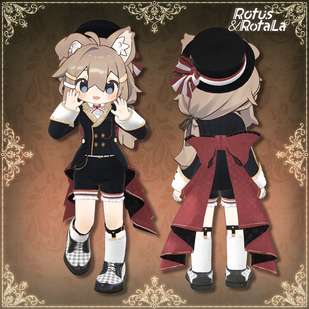 Loyal Sailfin💜【6アバター対応】王子ロリィタ服【MA対応】