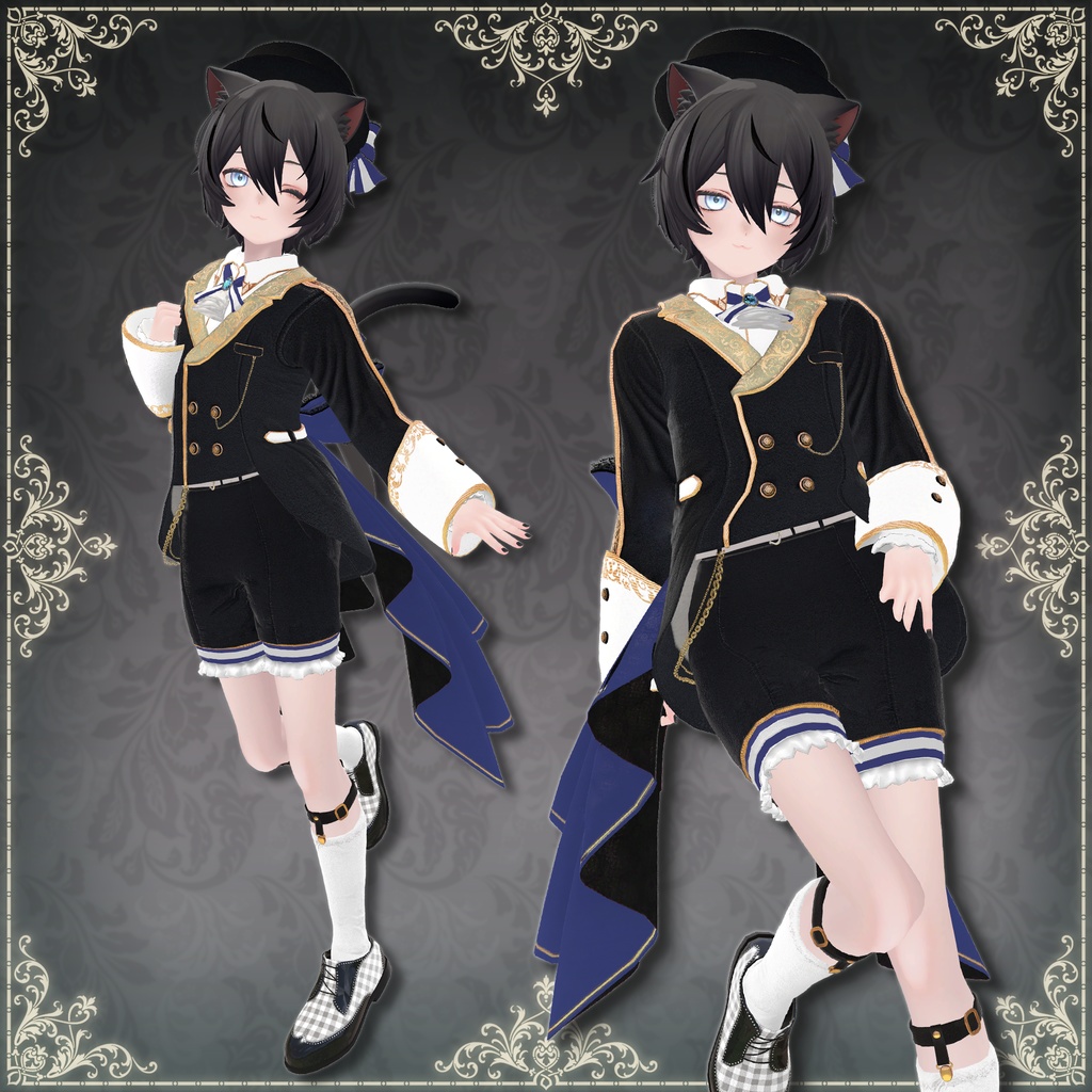 Loyal Sailfin💜【6アバター対応】王子ロリィタ服【MA対応】