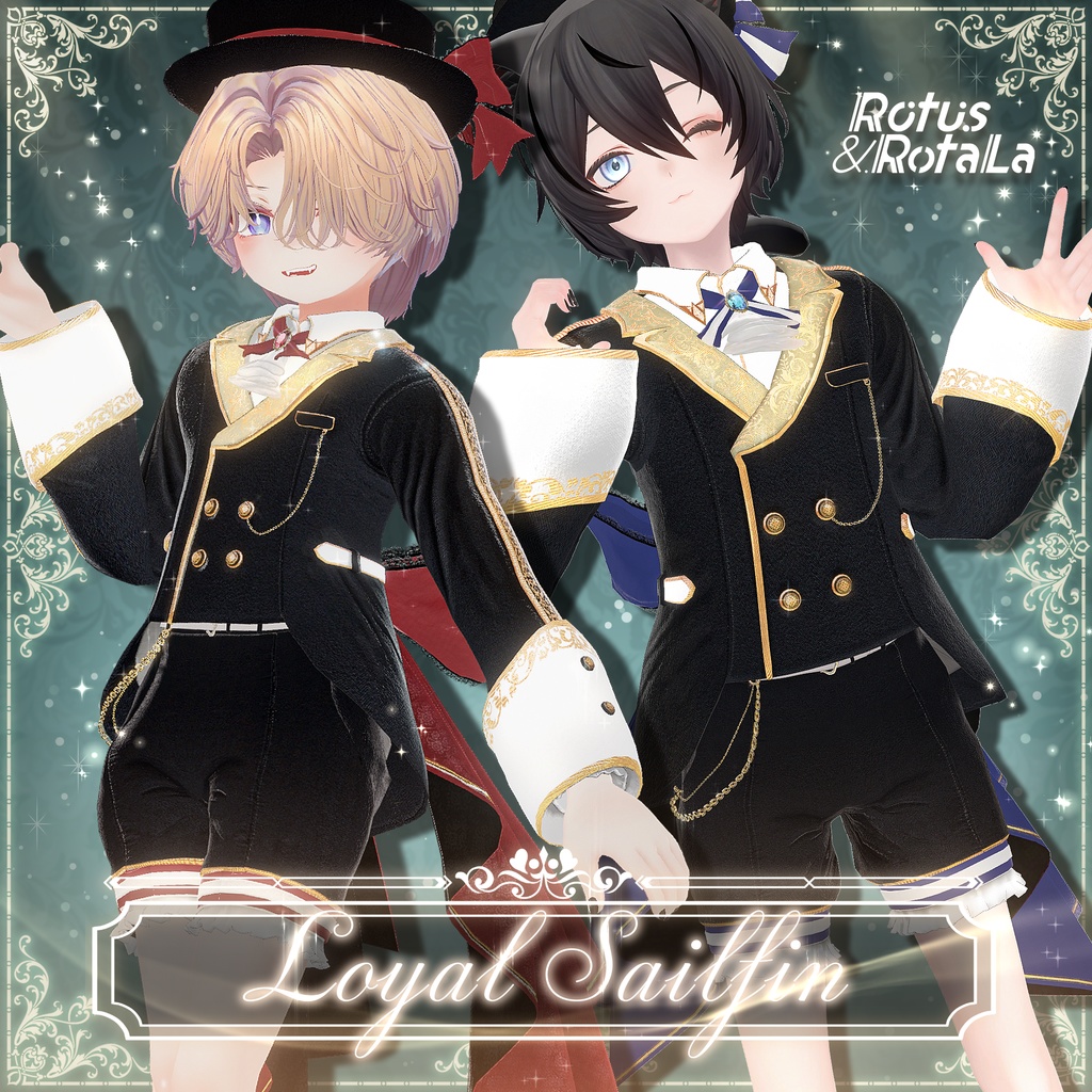 Loyal Sailfin💜【6アバター対応】王子ロリィタ服【MA対応】